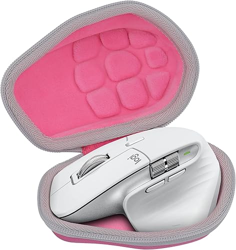 Miniatura 10 de co2CREA Carcasa rígida de repuesto para mouse inalámbrico Logitech MX Master 3 Master 3S Advanced (funda gris media)