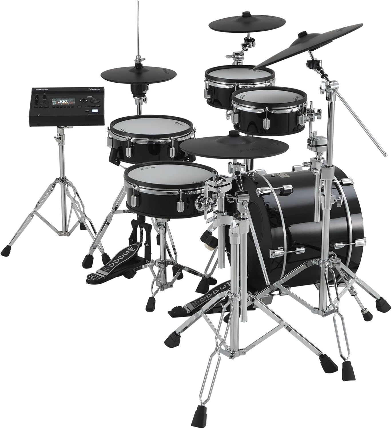 Roland VAD316 V-Drums Acoustic Design Electronic Drum Kit Bundle with Audio Cable, Drumsticks, Drumstick Bag, and Austin Bazaar Polishing Cloth