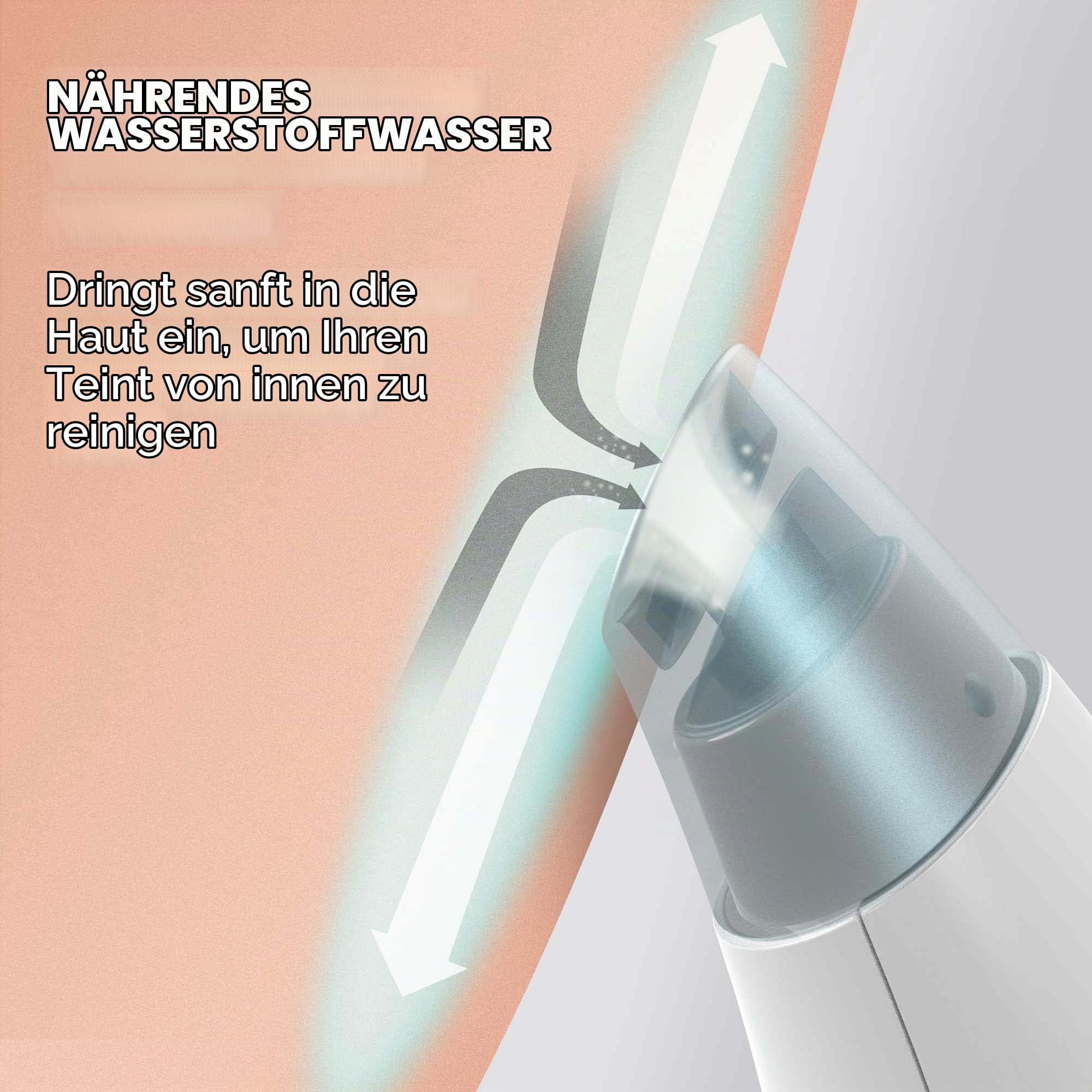 Homedics Refresh Hydradermabrasion Cleanser Hydrafacial Gerät | Mitesserentferner-Vakuum, Pigmentfleckenentferner, Mikrodermabrasion, 3 Programme, 6 Düsen, Hautpflege bei Unreinheiten