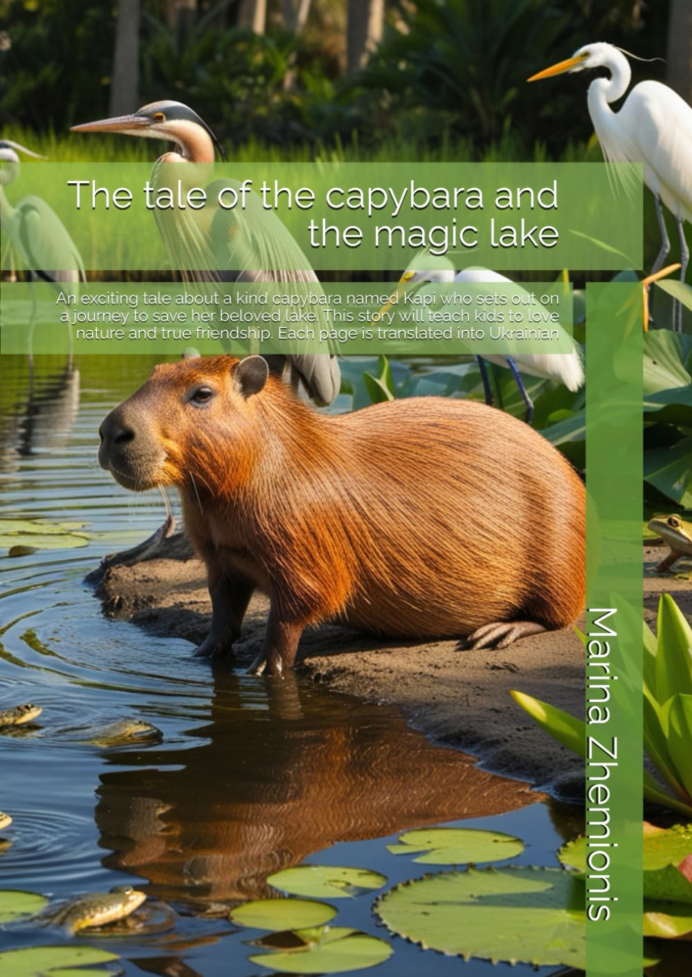 The tale of the capybara and the magic lake: An exciting tale about a kind capybara named Kapi who sets out on a journey to save her beloved lake. ... tales about a capybara named Kapi)