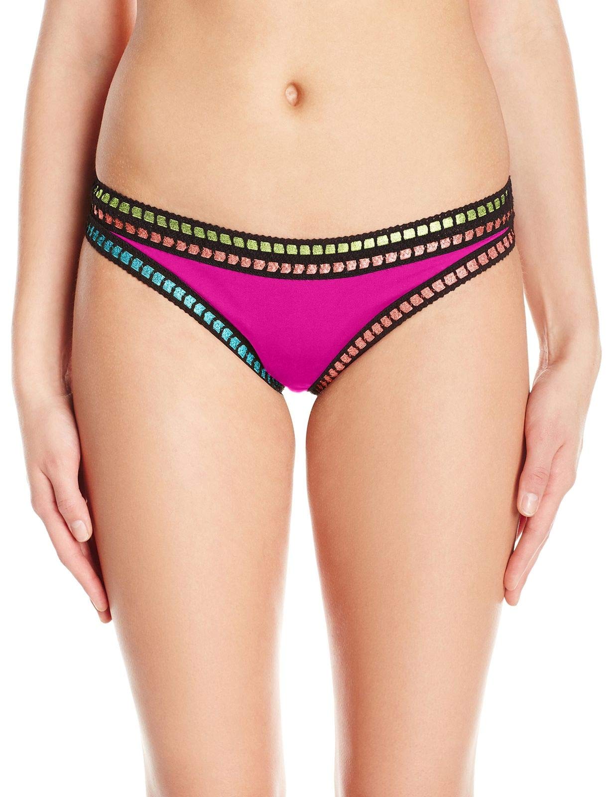 la blanca Women's Threading Along California Cut Hipster Bikini Bottom-picture-16