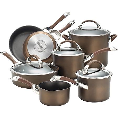 Circulon 70051 RVS Pan Set, Zwart