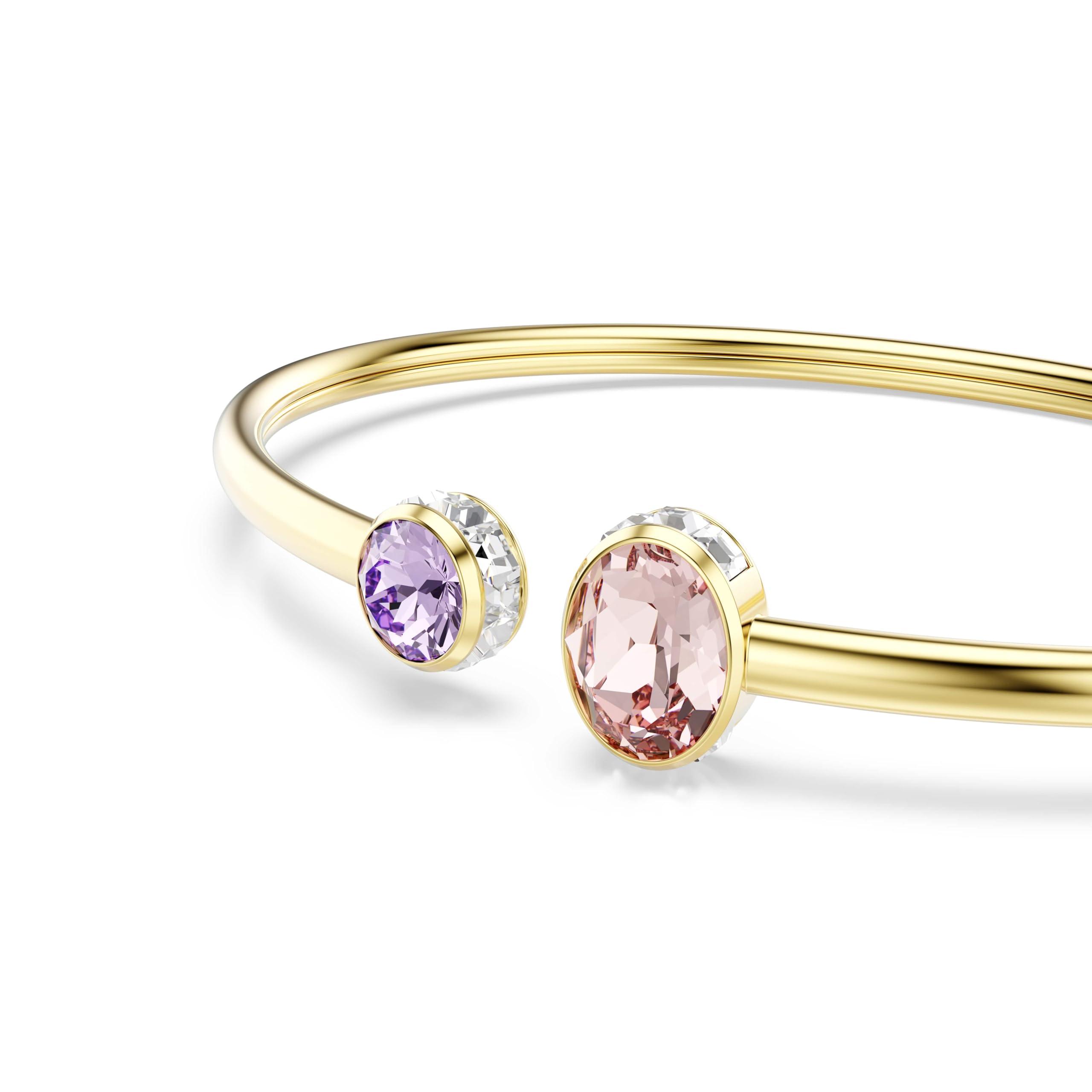 Swarovski Chroma Kolekcja, Mieszane szlify, Wielokolorowy, Powlekany w odcieniu złota