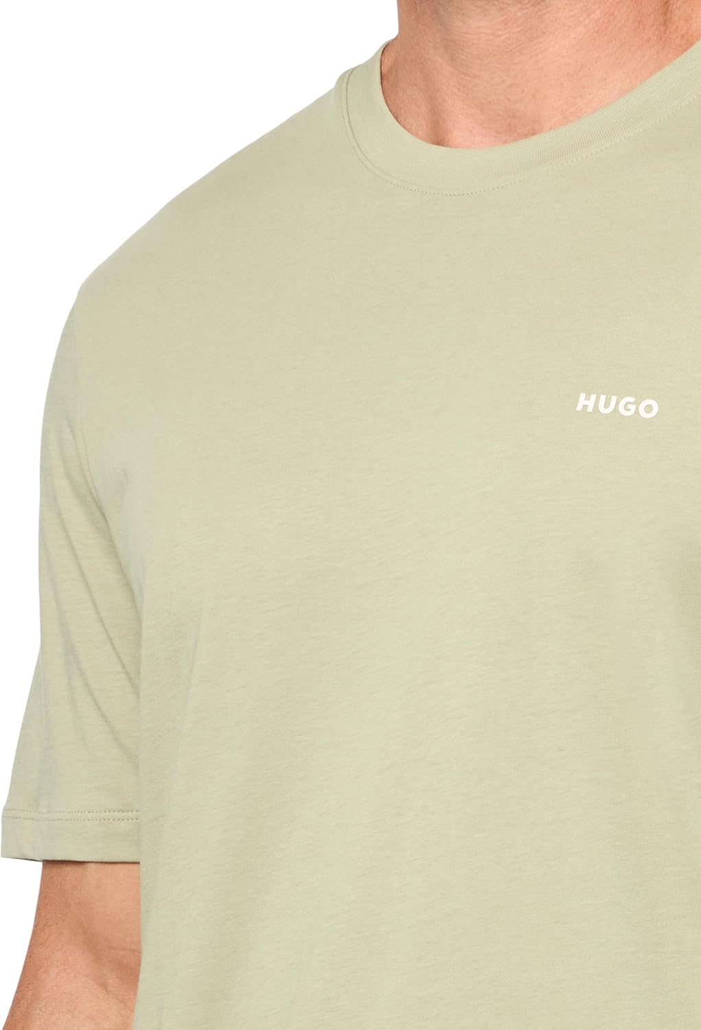 Hugo Mens Small Logo Short Sleeve T-Shirt - Image 3