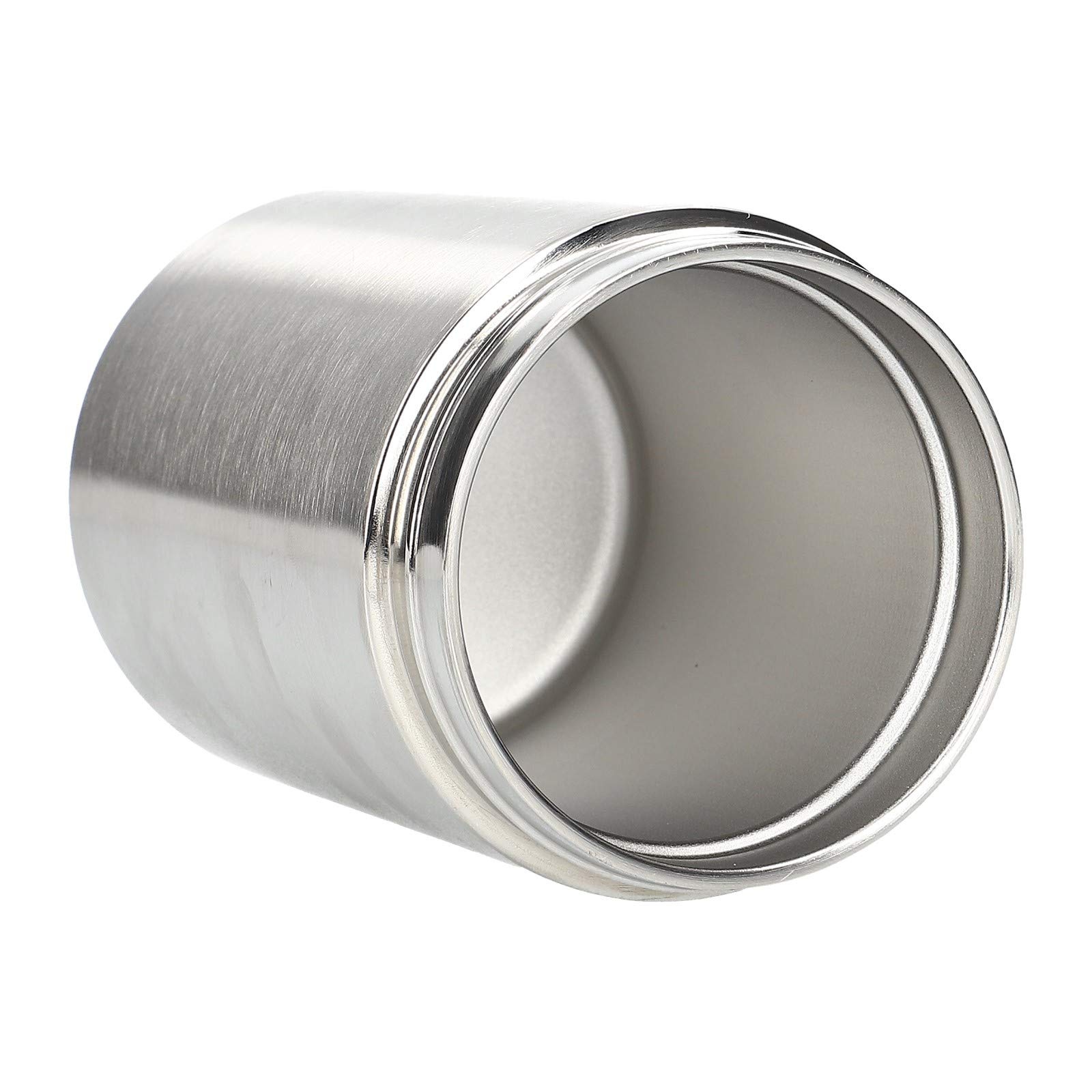 Contenedor de leche de acero inoxidable Siemens Bosch Juego con cepillo de limpieza para cafeteras automáticas TZ80009N EQ6 EQ8 11003591 00576166 576166 EQ7