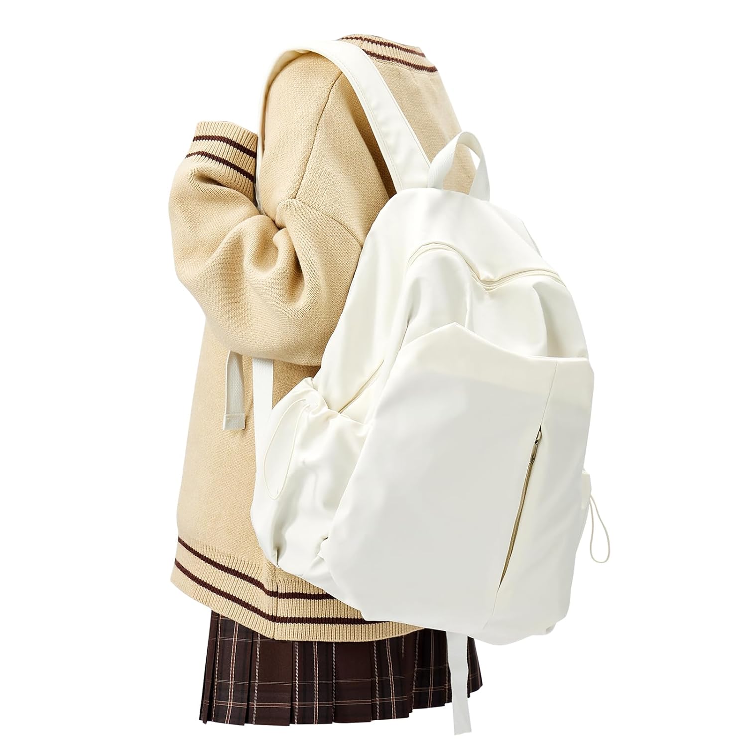 Basic Backpack For High School Women Men Lightweight Casual Daypack College Backpack Simple Bookbag For Teens Boys Girls