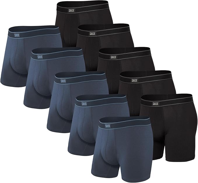 SAXX Underwear Co. Daytripper Lot de 7 ou 10 boxers extensibles pour homme