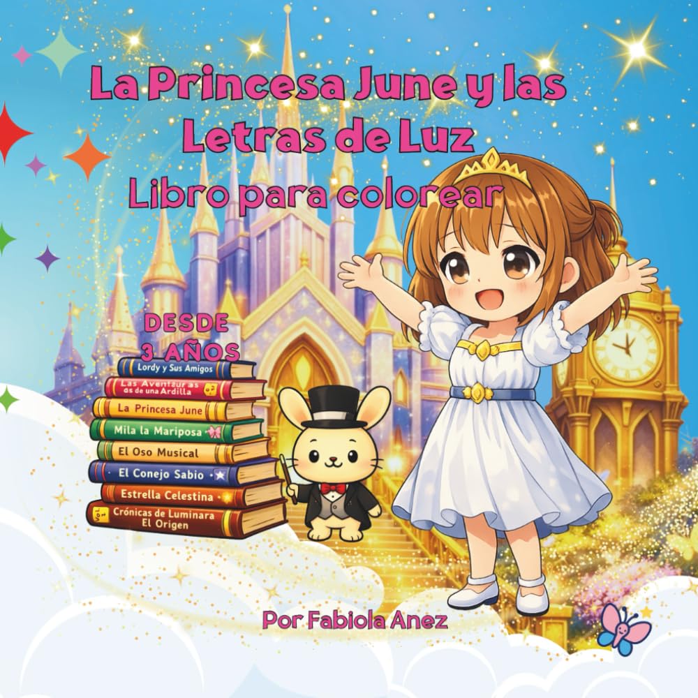La Princesa June y las Letras de Luz
