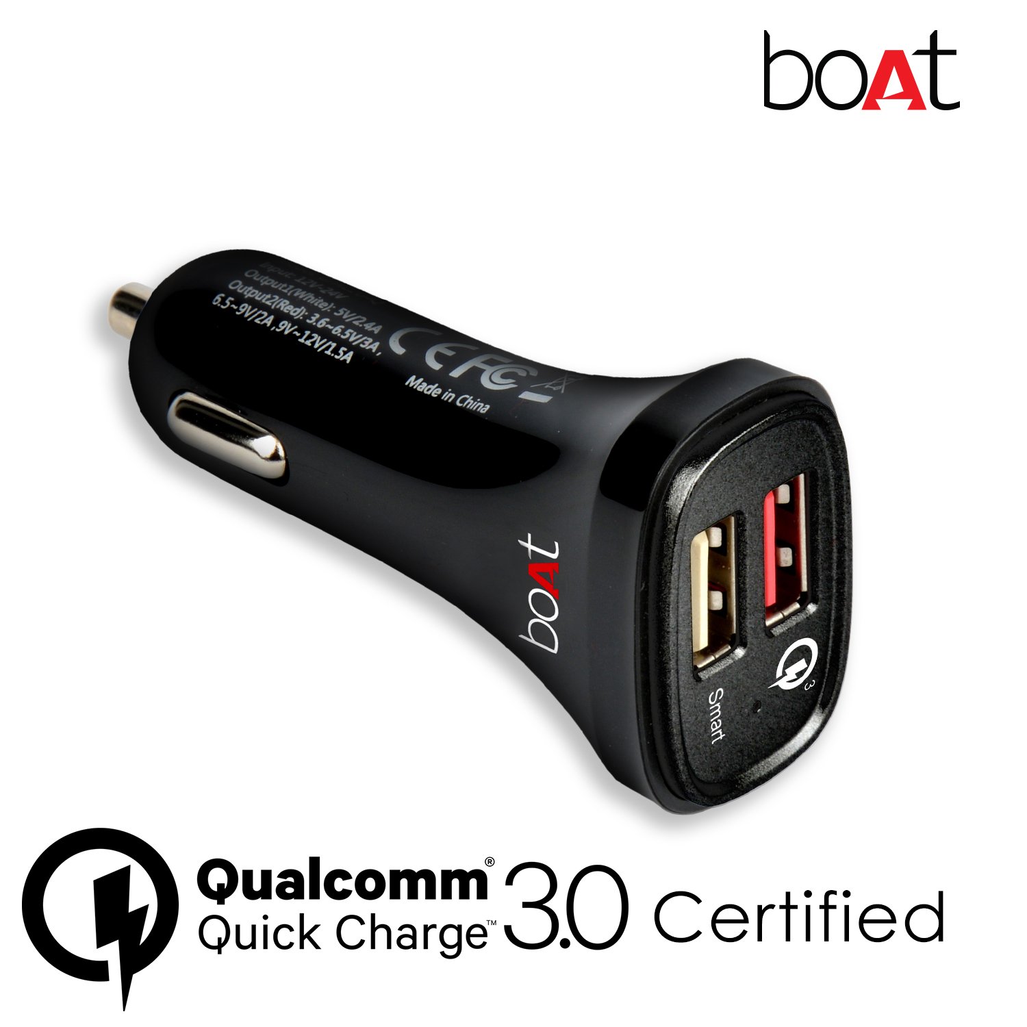 Power Your Devices on the Go with the Best Car Charger 2 boAt Dual Port Rapid Car Charger