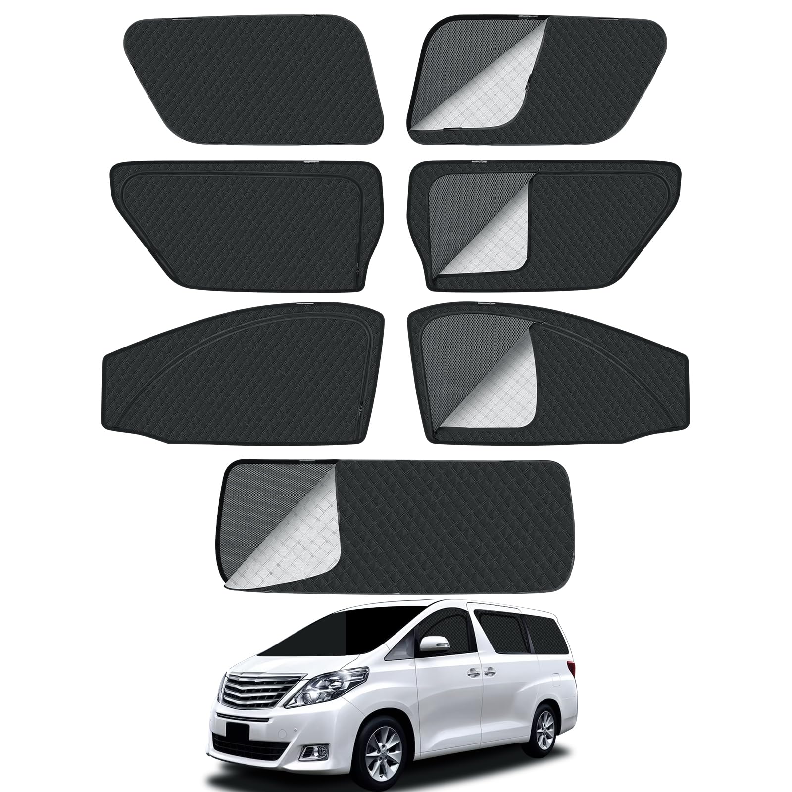 Amazon | アルファード ヴェルファイア 20系 車種専用設計 メッシュ