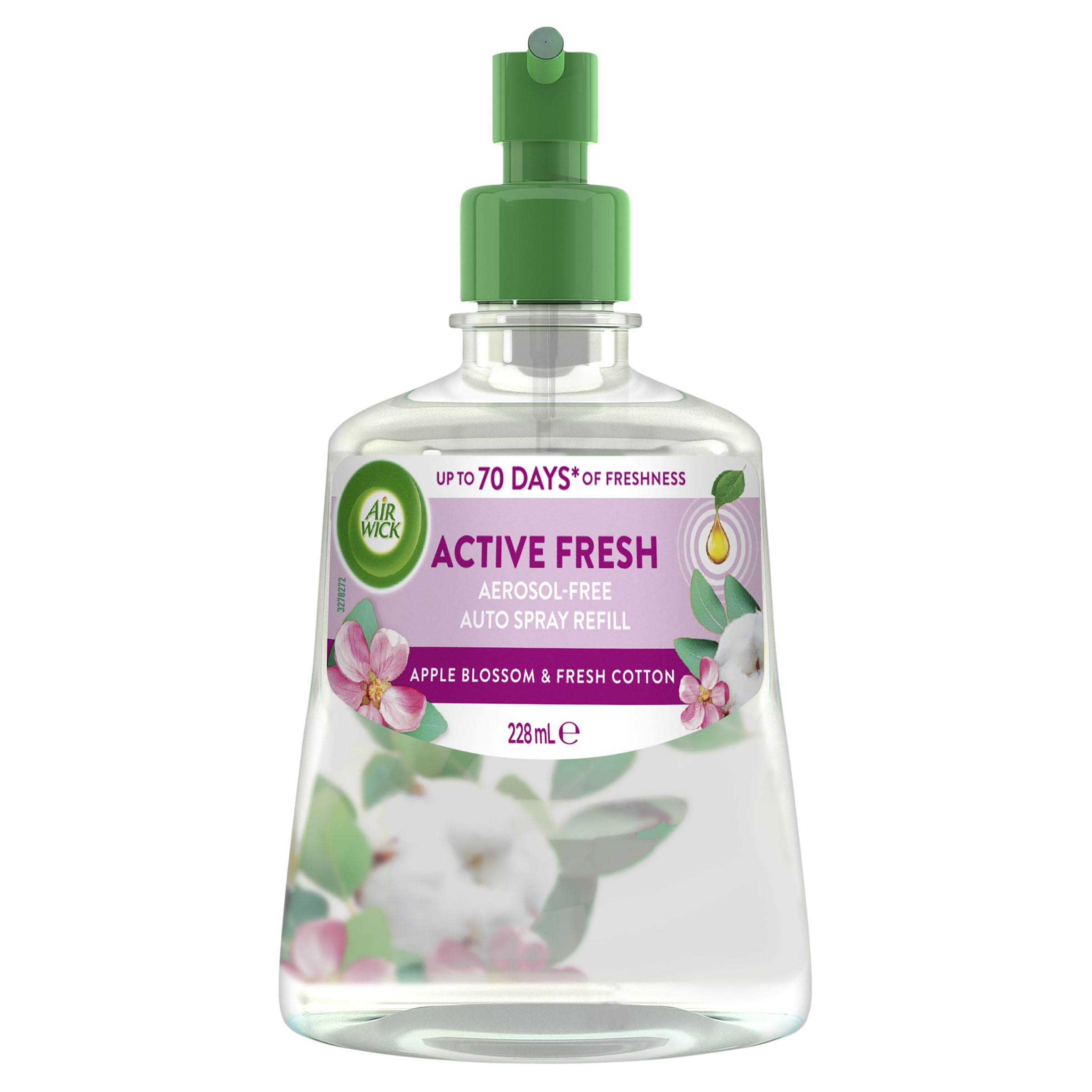 Air Wick Apple Blossom & Fresh Cotton Automatic Spray Refill 228 ml