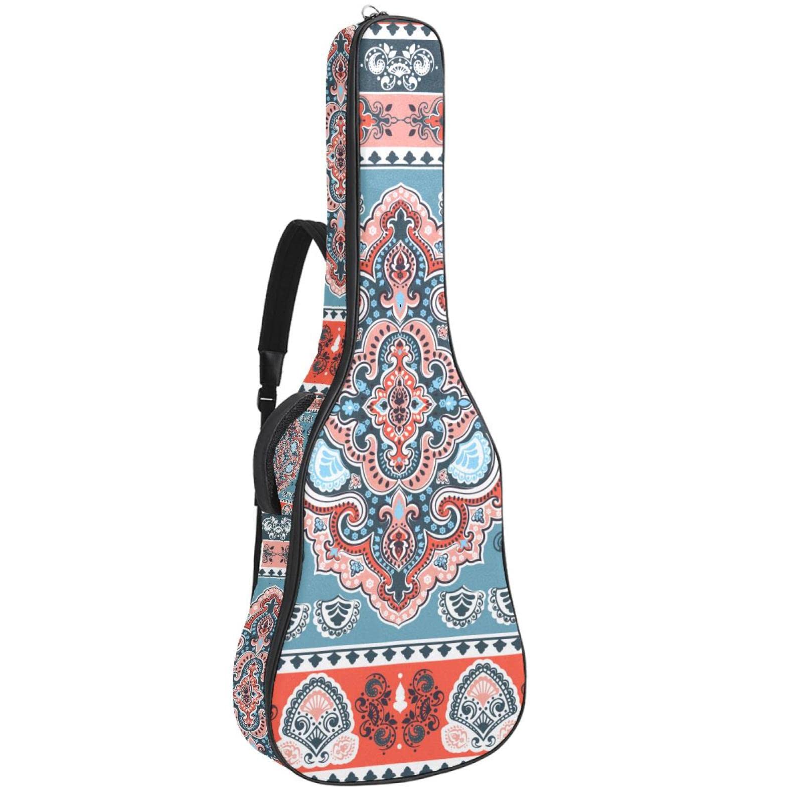 Sac à dos guitare acoustique imperméable couleur 2 pour musiciens nomades - 8