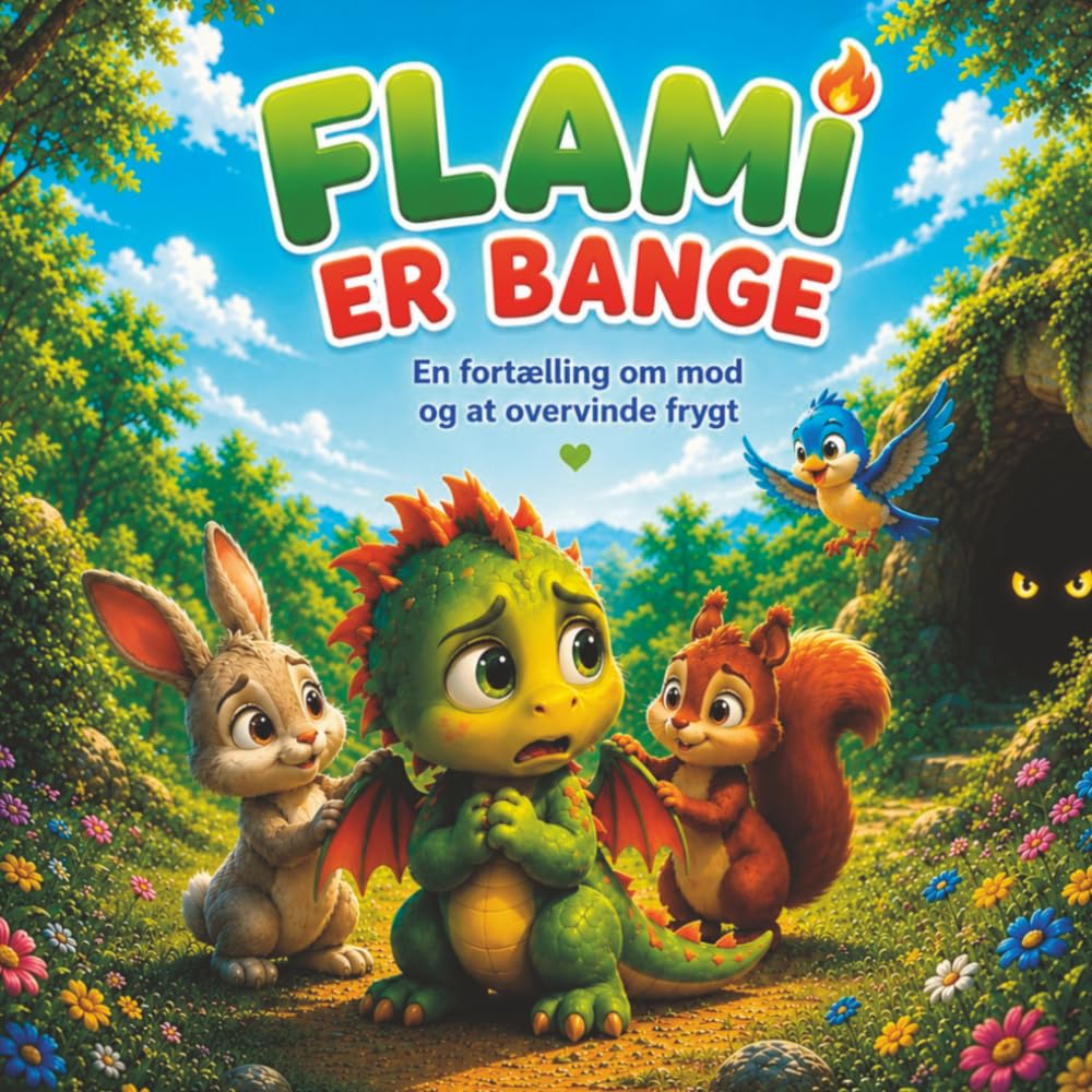 FLAMI ER BANGE: En varm billedbog for børn i alderen 3–8 år