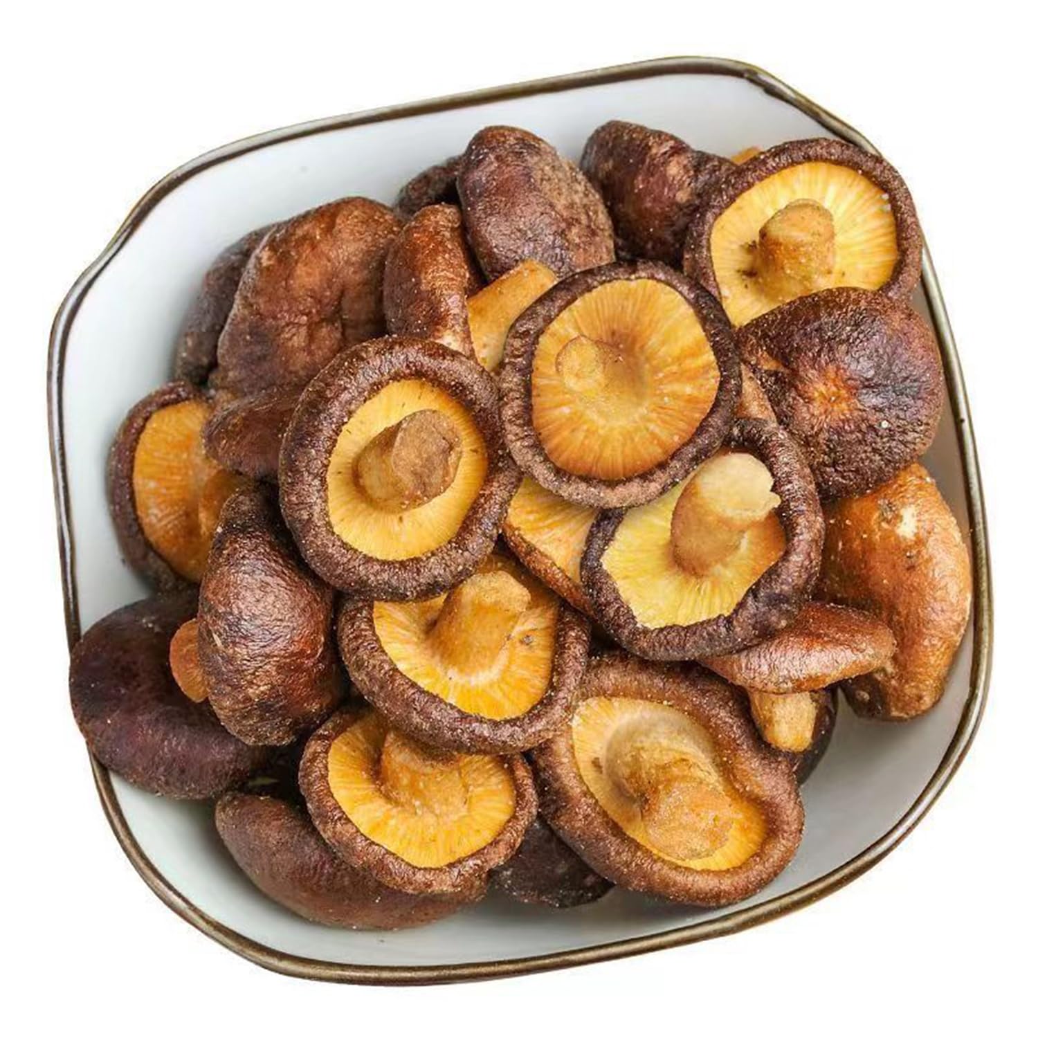 Shiitake Mushroom (10.58 Oz Bag) Shiitake Mushroom Crisp Snacks Crispy Mushrooms