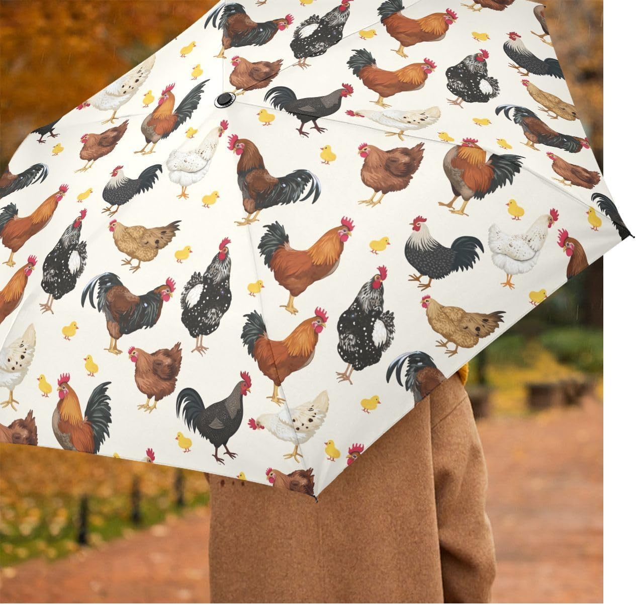 JIPONI Travel Umbrella Personalized Automatic Folding Umbrellas Windproof UV Proof Sun Rain Umbrella 3