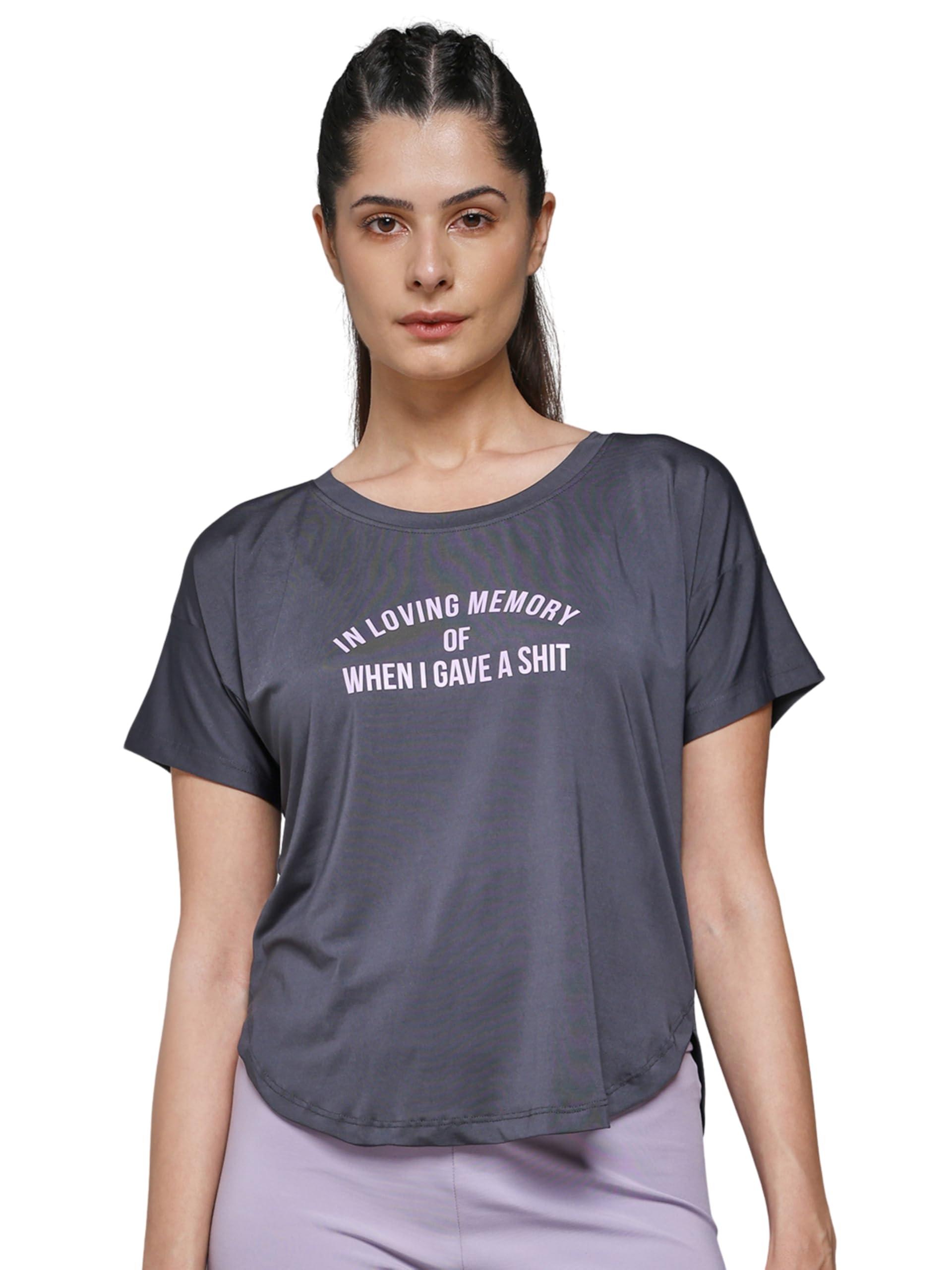 Women Dri-Fit Gym T-Shirt | Breathable Activewear for Workout, Running & Yoga | Lightweight Poly-Spandex Sports Top/MKHWT-14033-image-24