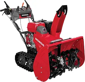 Honda HSS1332 31.9-Inch Two Stage Snow Blower with Track Drive and Auger Height Control