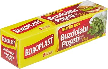 Koroplast Büyük Boy Buzdolabı Poşeti 30x45cm 20'li