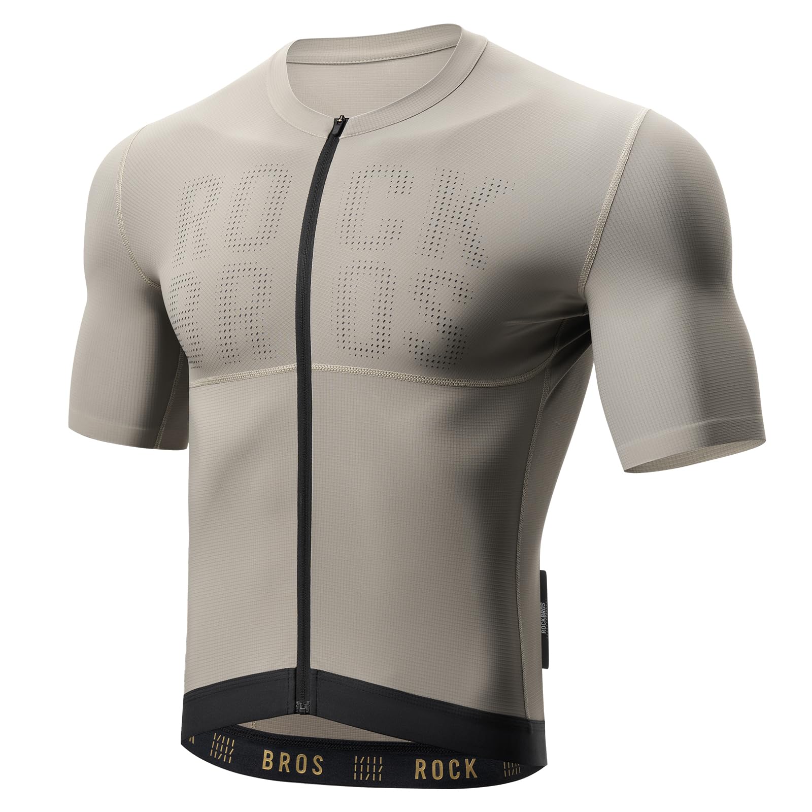 ROCKBROS Magliette da Ciclismo Uomo, Maglia da Ciclismo Corta Maniche MTB, Traspirante e Asciugatura Rapida, Abbigliamento Estiva per MTB Bici da Corsa Bicicletta
