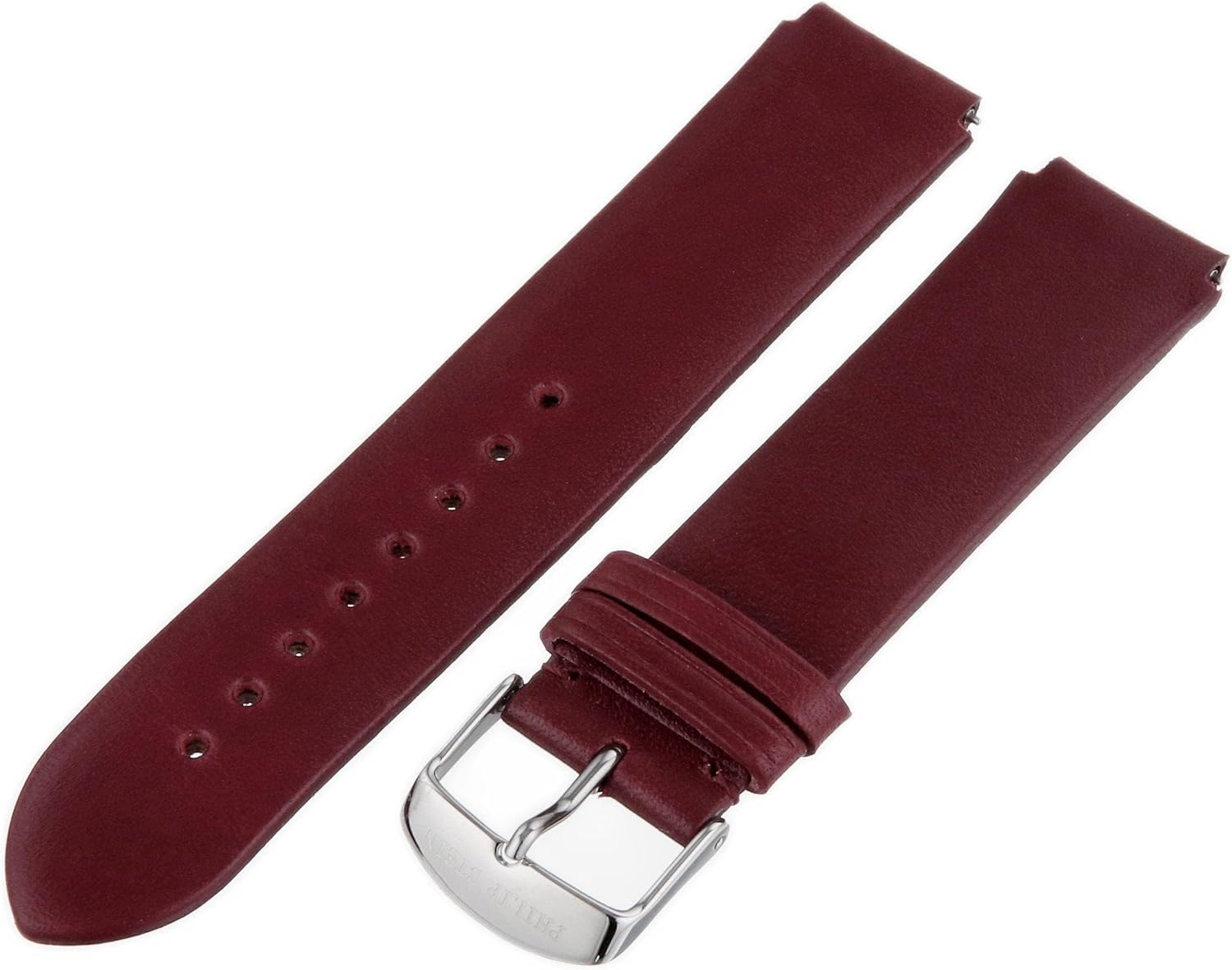 Philip Stein Watch BandsStrap 1CIWI 18mm Wine Italian