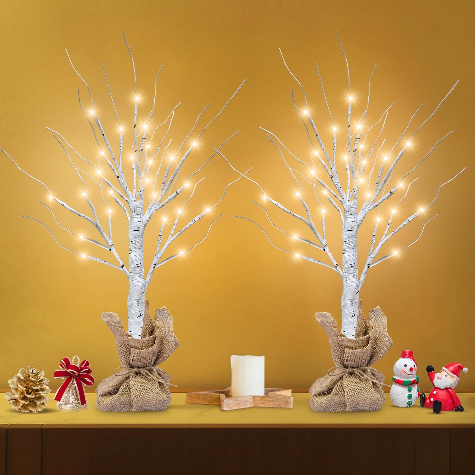 How to make lighted trees for weddings | Honestweddingadvice.com