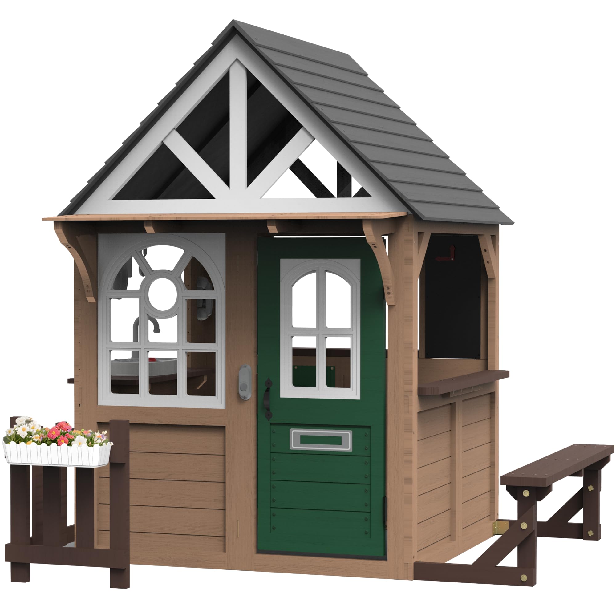 Diy Playhouse Plans Playhouse Clearance Wooden Play House For