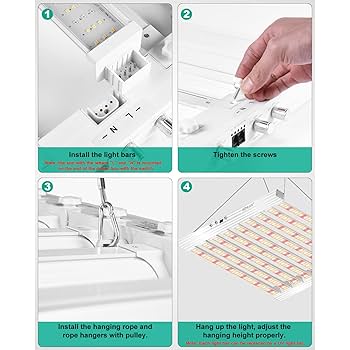 Amazon.com : SZHLUX 2023 New 400 Watt LED Grow Light 4×4ft