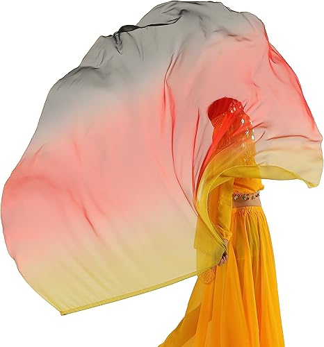 Vista 65 de MUNAFIE Worship Flags Set(2 Flags+2 Rods+1 Storage Bag) for Dance Church Flags for Worship Guard Flag Praise Dance Flags