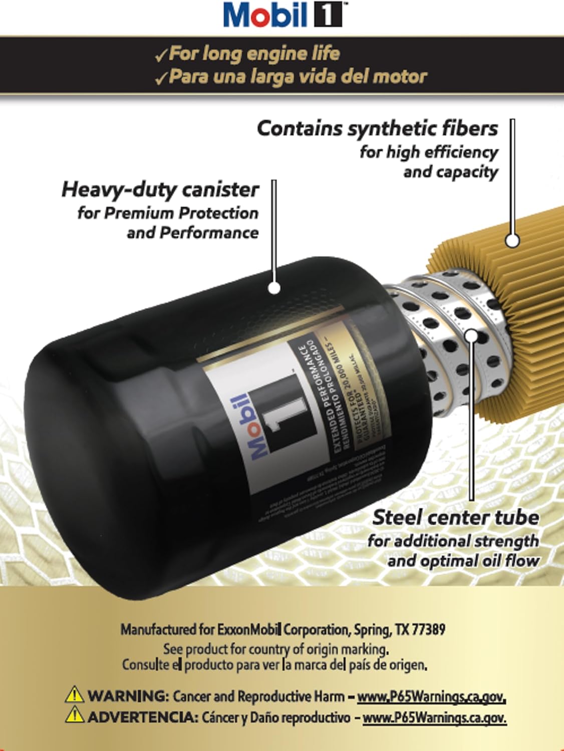 Mobil 1 M1-208A Extended Performance Oil Filter