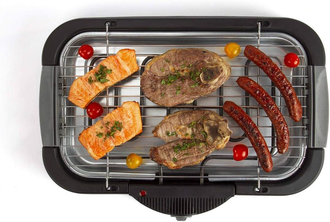 Domoclip doc153 Barbecue da tavolo elettrico nero Domoclip doc153 Barbecue da tavolo elettrico nero
