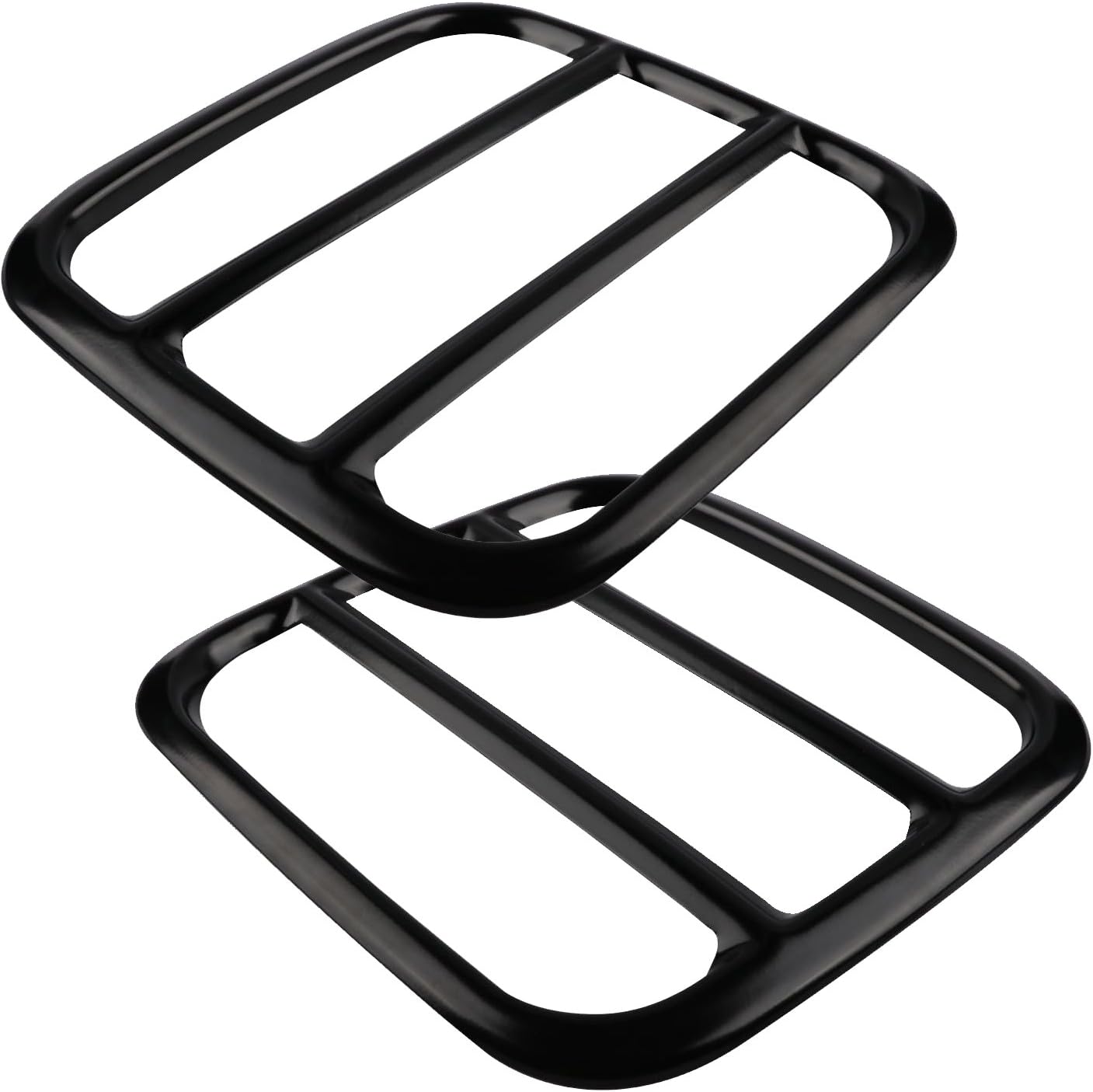 Tail Light Cover Fits for Jeep Renegade, Black Anti-Oxidation Metal Taillight Rear Lamp Protector Guard Cover for Jeep Renegade 2015 2016 2017 2018 2019 2020 2021