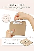Amazon | LASIEM(ラシエム) L字ファスナー ミニ財布 レディース