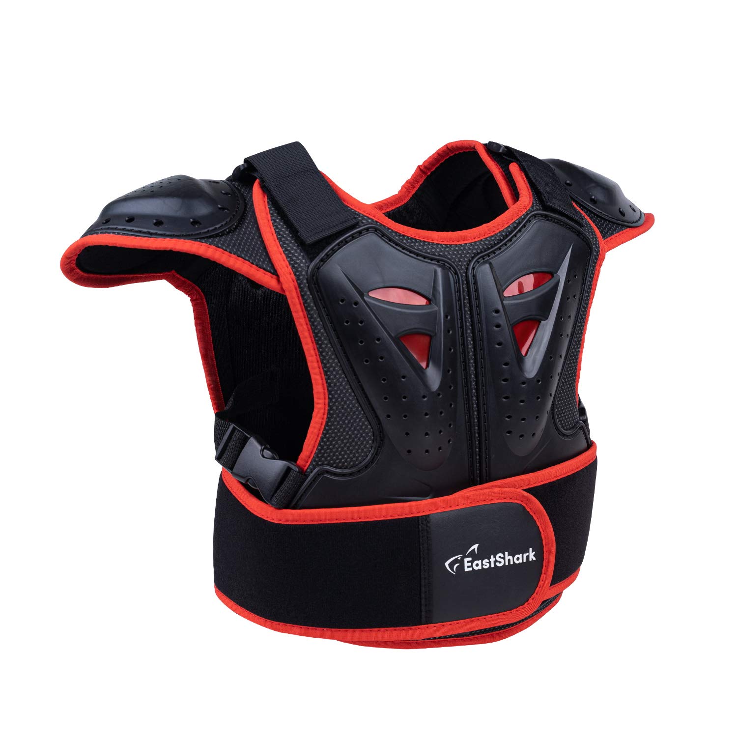 Seahouse Children Bicycle Motorcycle Armor Vest Back Protector Mens Armored Street Racing Jacket 1pc RANDOM bandana Red S — view 6