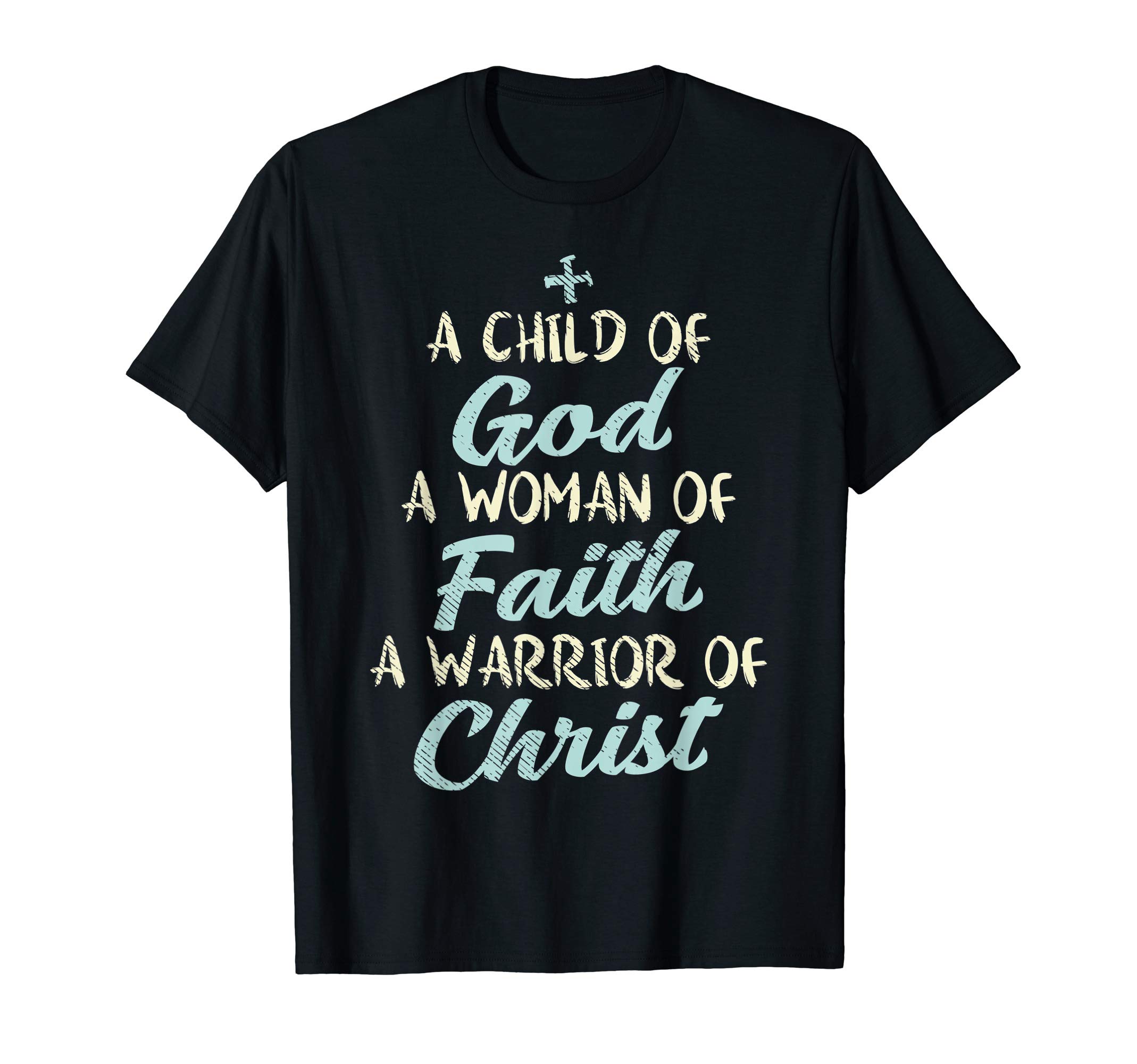 BoredKoalas Jesus Shirts Religious Christian GiftChild God Woman Faith Warrior Christ Jesus Christian Gift T-ShirtOEKO-TEX STANDARD 100