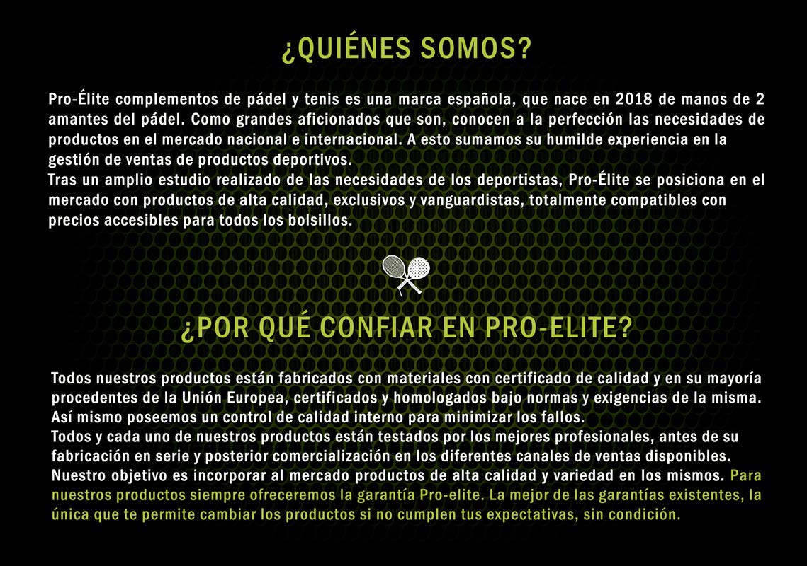 Overgrips Pro Elite. Modelo Confort. Elige el Color y el Acabado/Tacto.