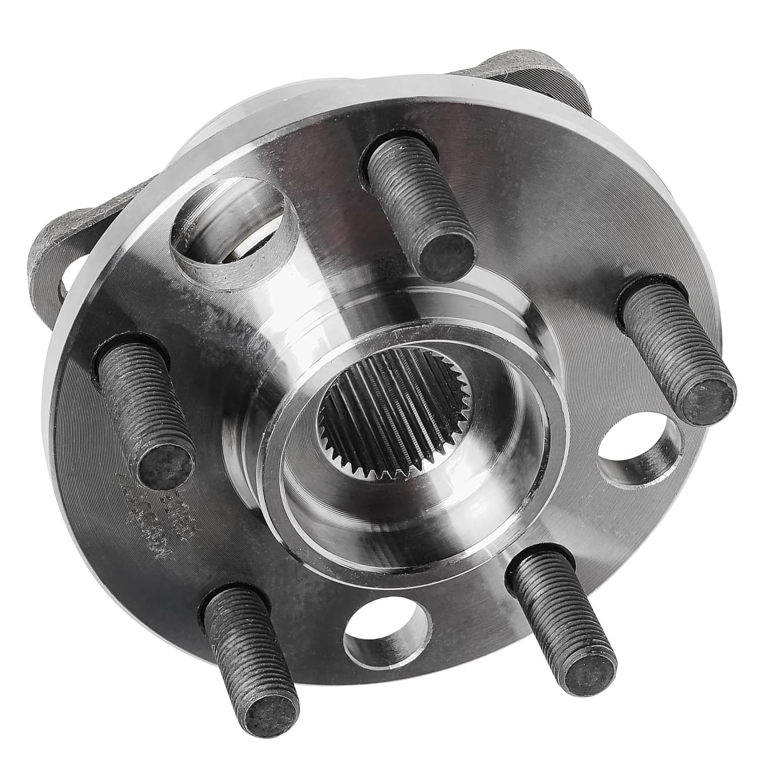 Detroit Axle - Front Wheel Bearing Hubs for Chevy Cavalier Pontiac Sunfire Grand Am Tempest Corsica Beretta Cutlass Calais, Replacement Wheel Bearing and Hubs Assembly Set