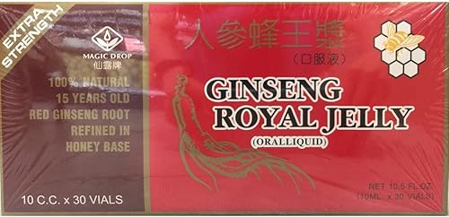 Ginseng Royal Jelly de Magic Drop 10 C.C. x 30 viales