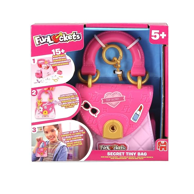 Funlockets - Mini Bolso Secreto, Juguete para niños y niñas + 5 años