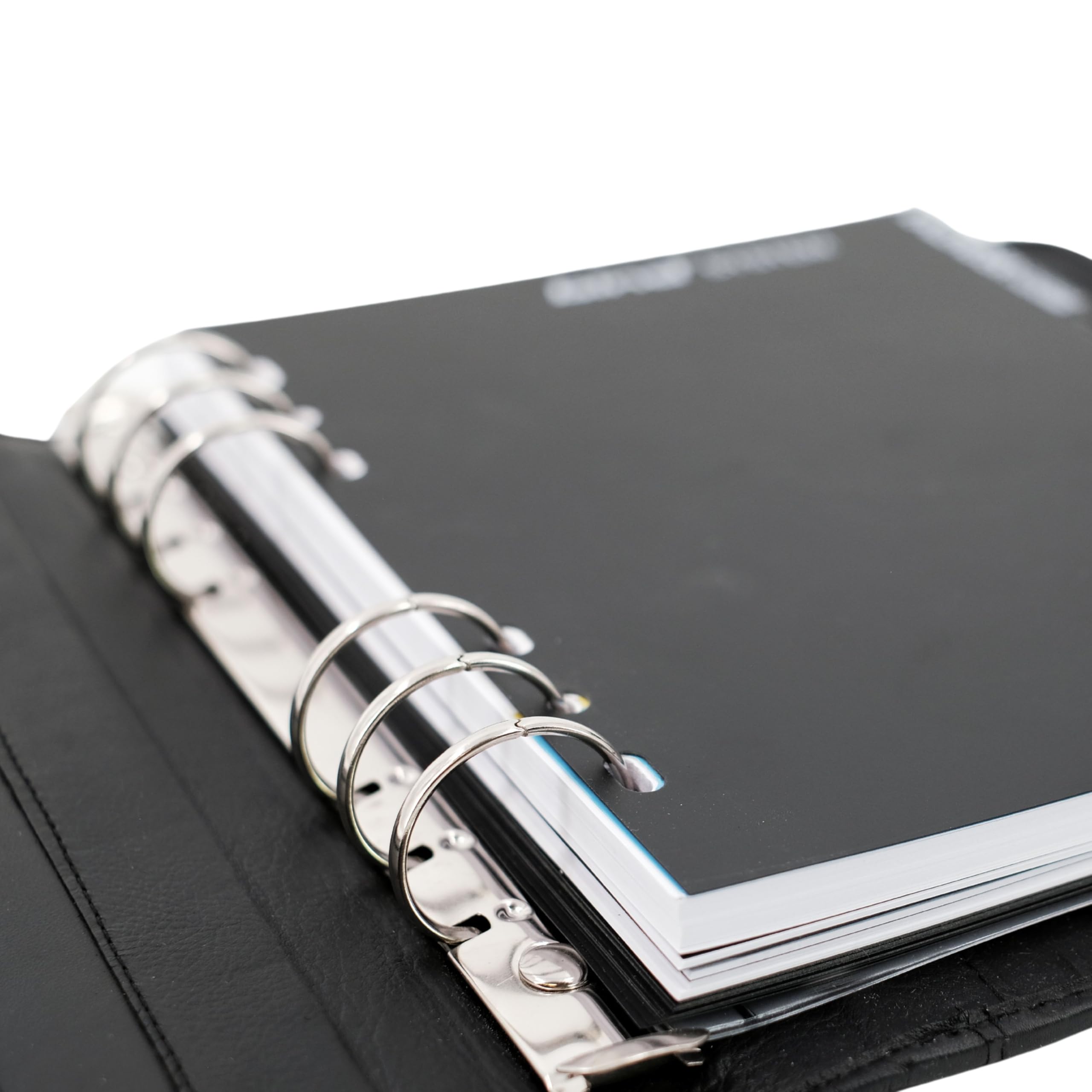 Bind System planner A5 incl. calendar 1 week = 2 pages, calendar, manager planner, system planner, nappa leather, black, T 3 - system planner A5