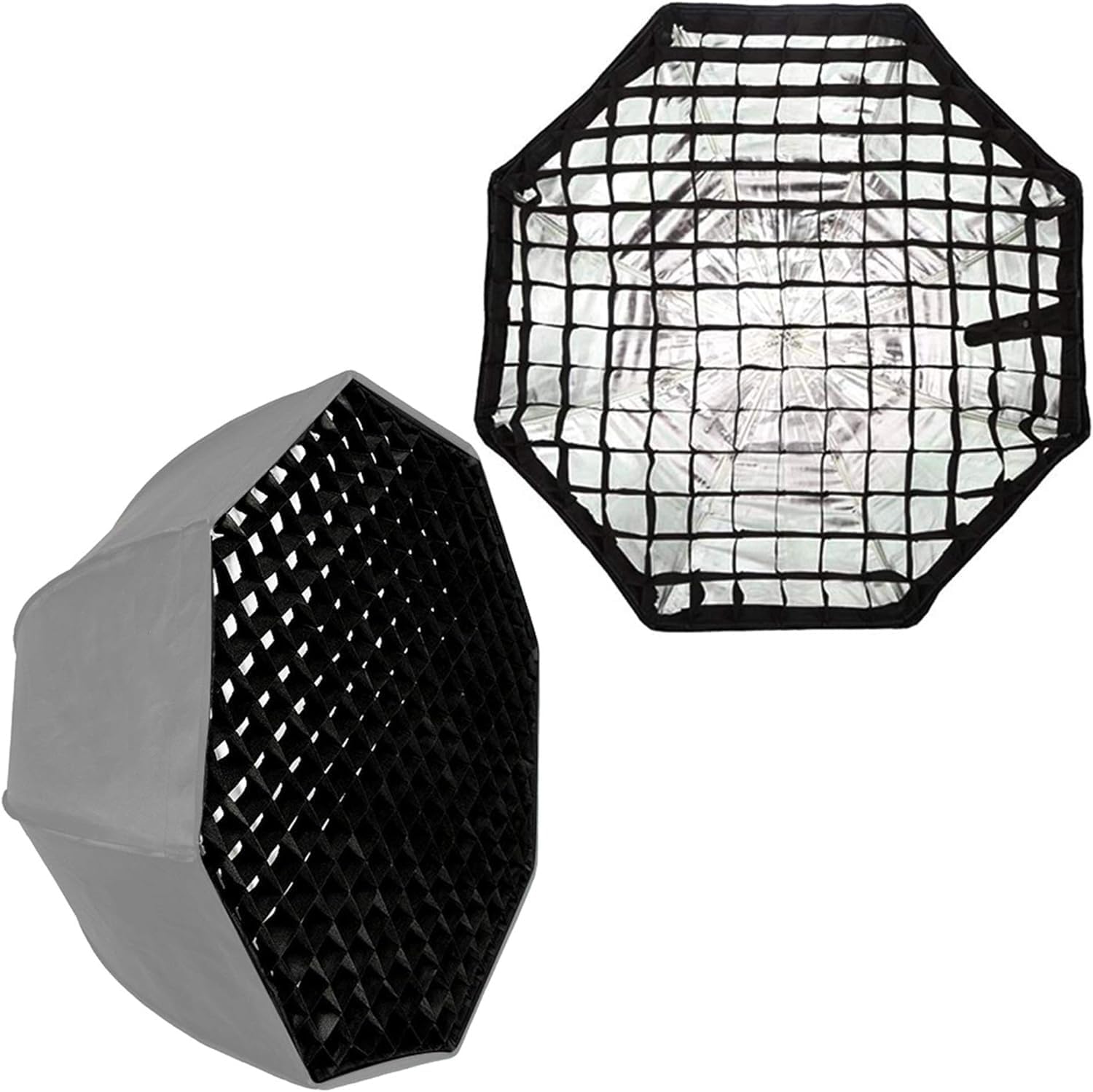 Portable Octagon 120cm 47in Softbox Honeycomb Grid Mesh Eggcrates,for Triopo Neewer Godox Octabox Flash Speedlight Only Grid