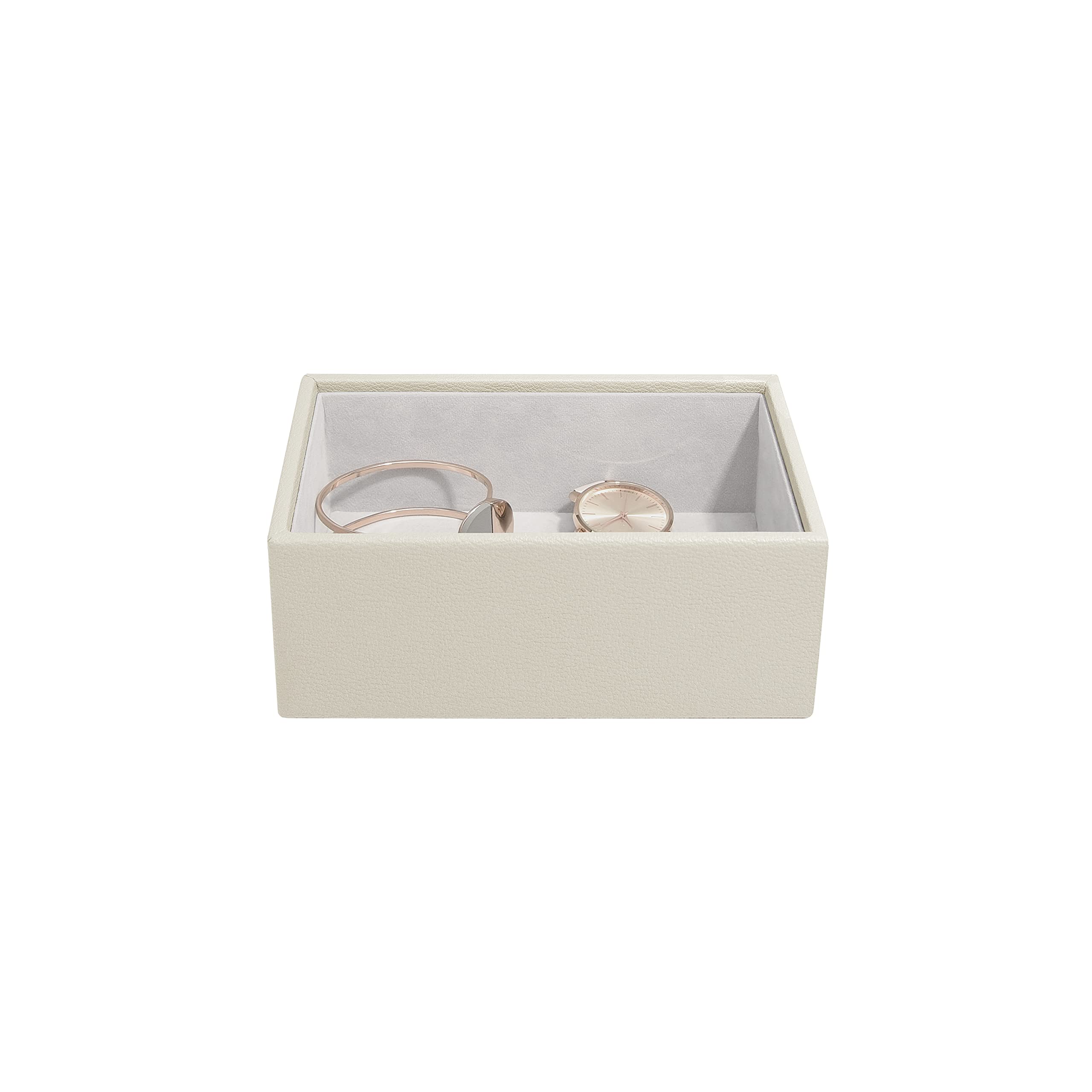 Stackers Oatmeal Mini Jewellery Box Chunky Jewellery Layer