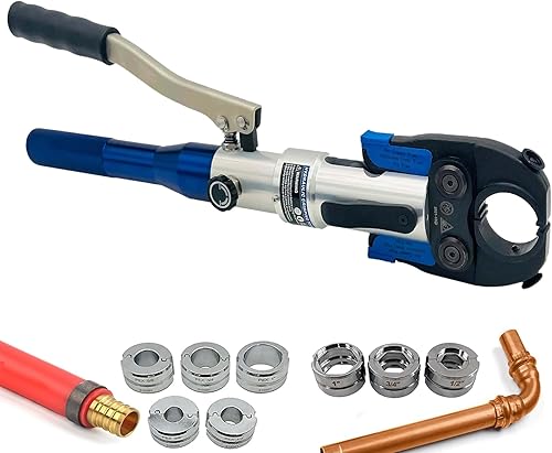 Herramienta de prensado de tubos de cobre Herramienta de prensado de tubos de cobre Herramienta de propresión para anillo de cobre de tubo Pex y disponible en Yaxa Venezuela