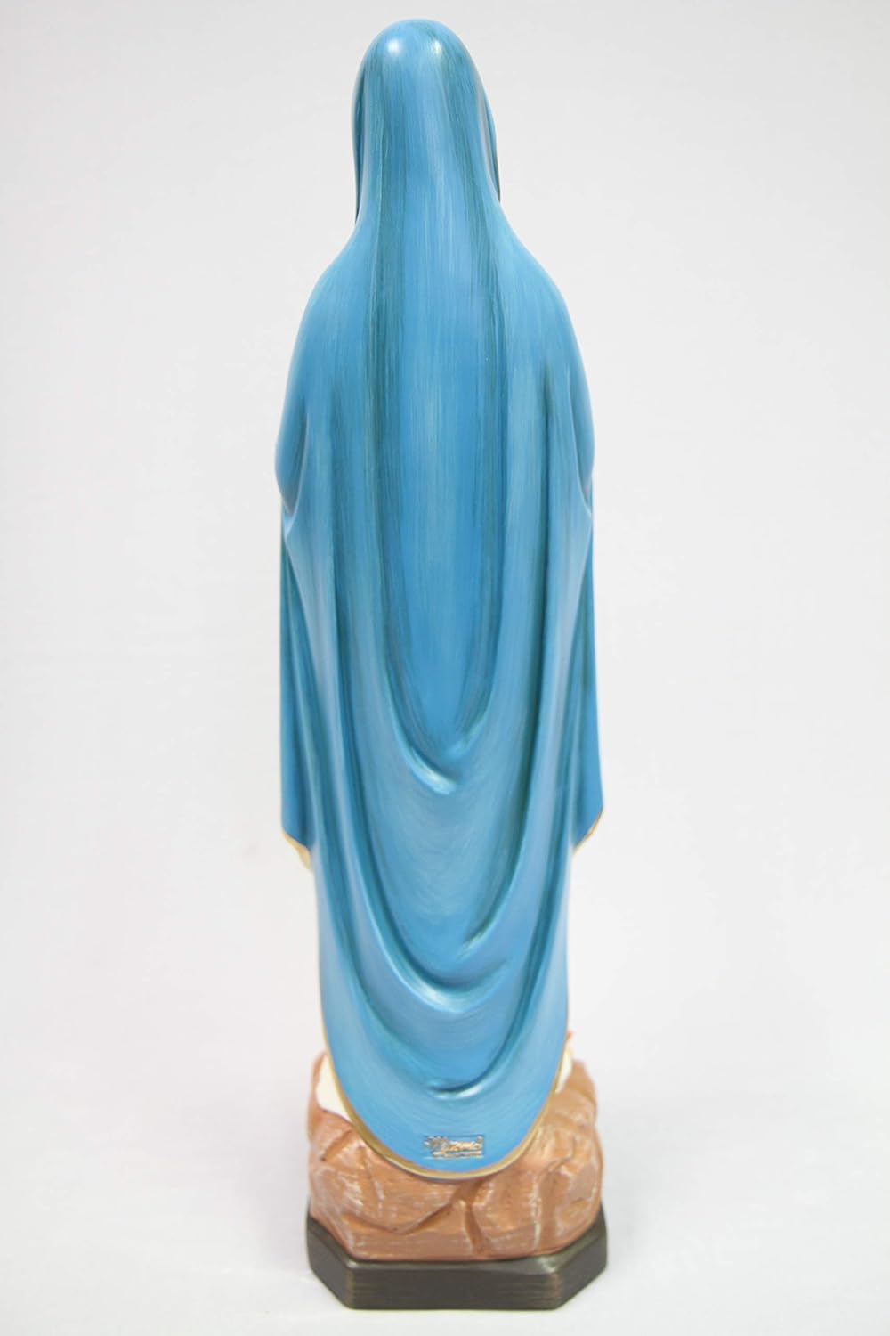 Vittoria Collection 19 Inch Our Lady of Lourdes Virgin Mary Italian Statue Sculpture Made in Italy Indoor Outdoor Garden