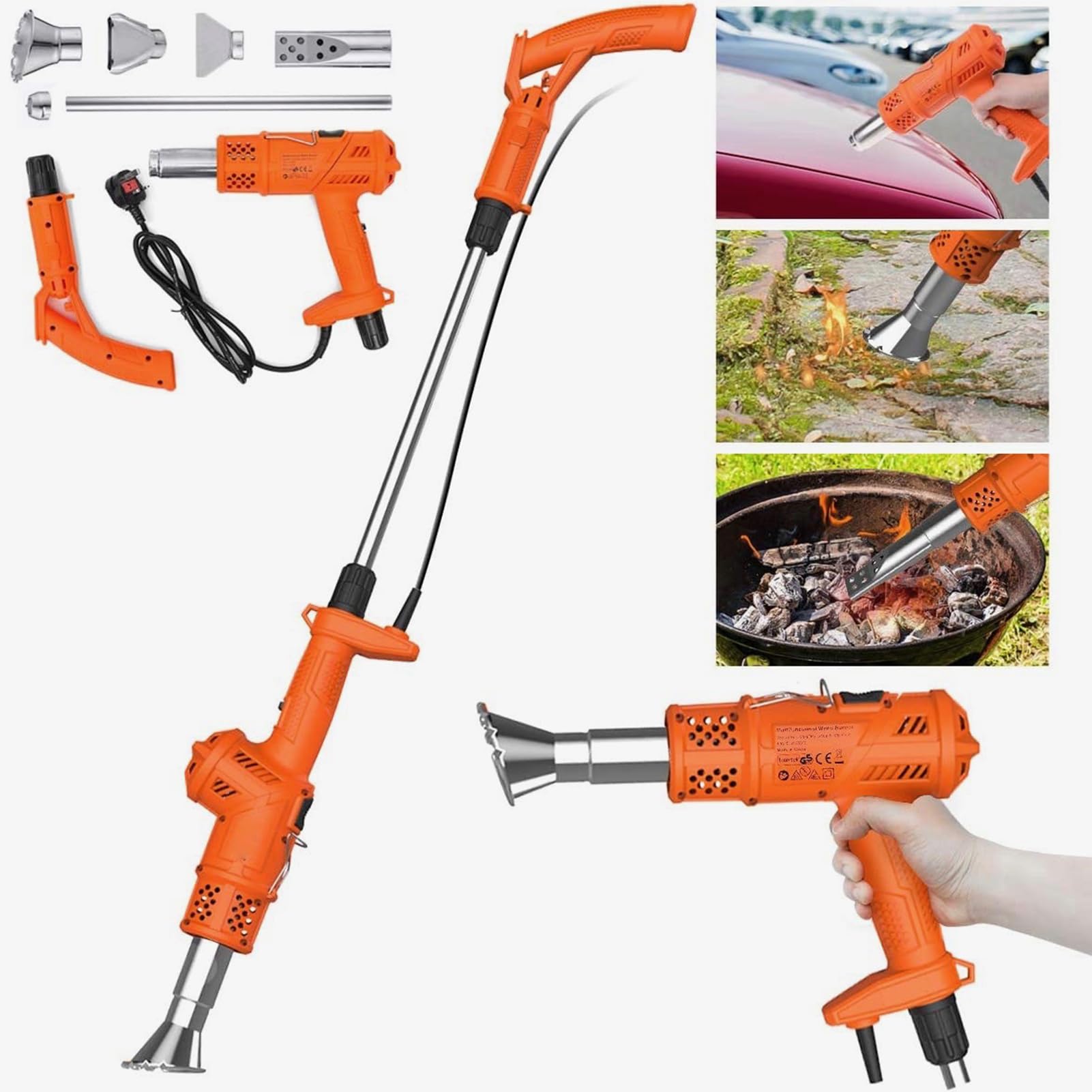 Amazon.com : 3 in 1 Electric Weed Burner, Flame Thrower for Weeds