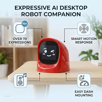 Gugxiom AI Robot Desk Companion Pet with Interactive Voice Assistant