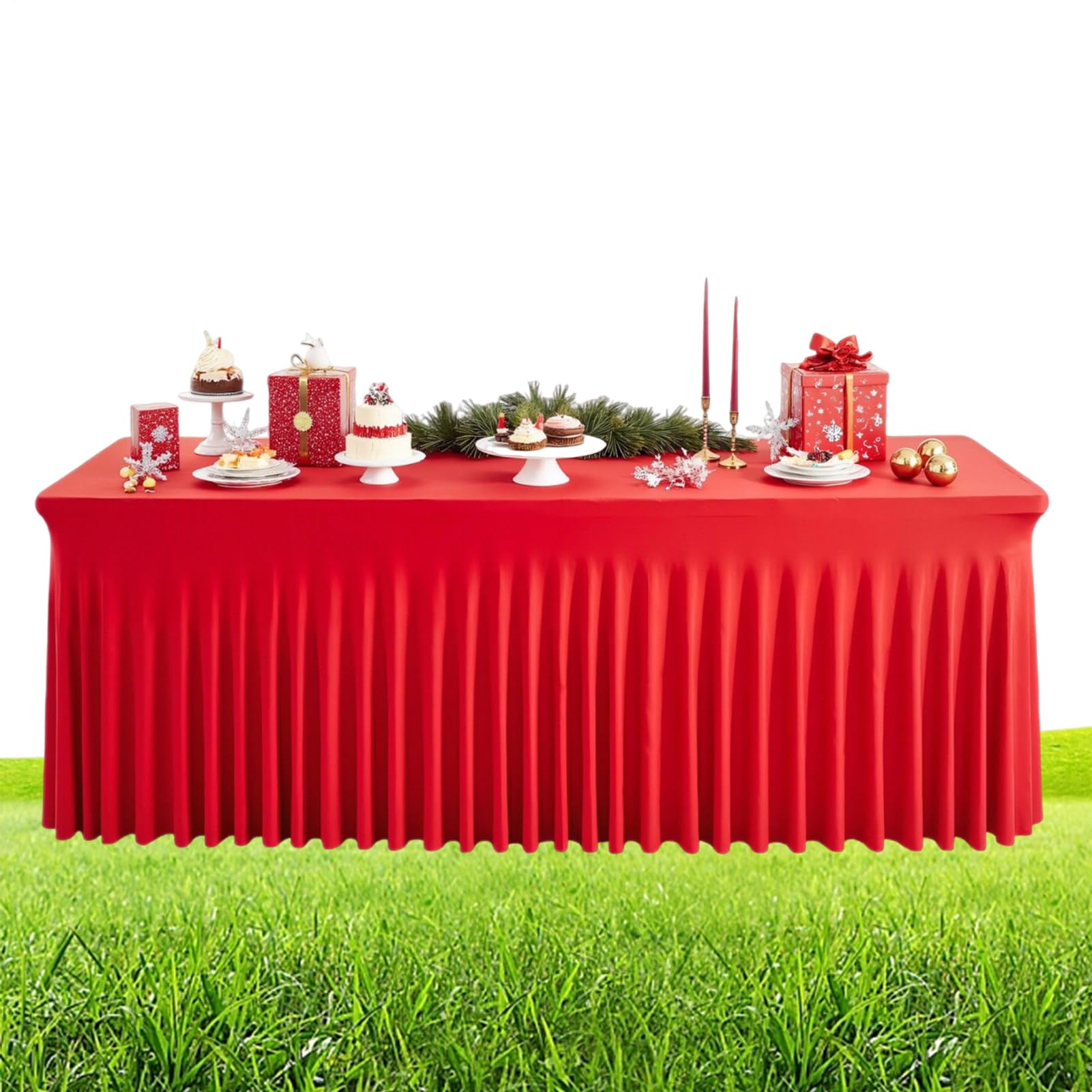 Nappes festives faciles à installer pour masquer et protéger vos tables - 8