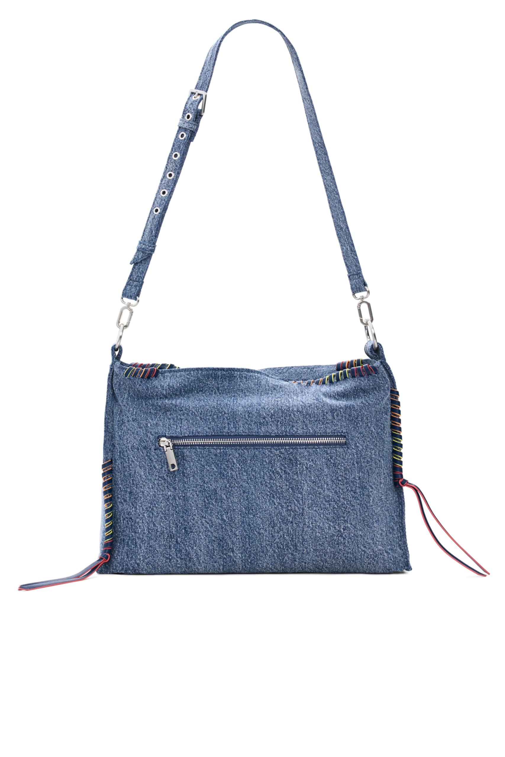 Image secondaire de Sac à épaule Desigual Torio en Denim Bleu Clair avec Pochette Amovible