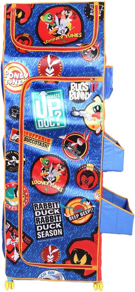Looney Tunes Fun Closet 5Shelves, Kids Folding Wardrobe - Cera!