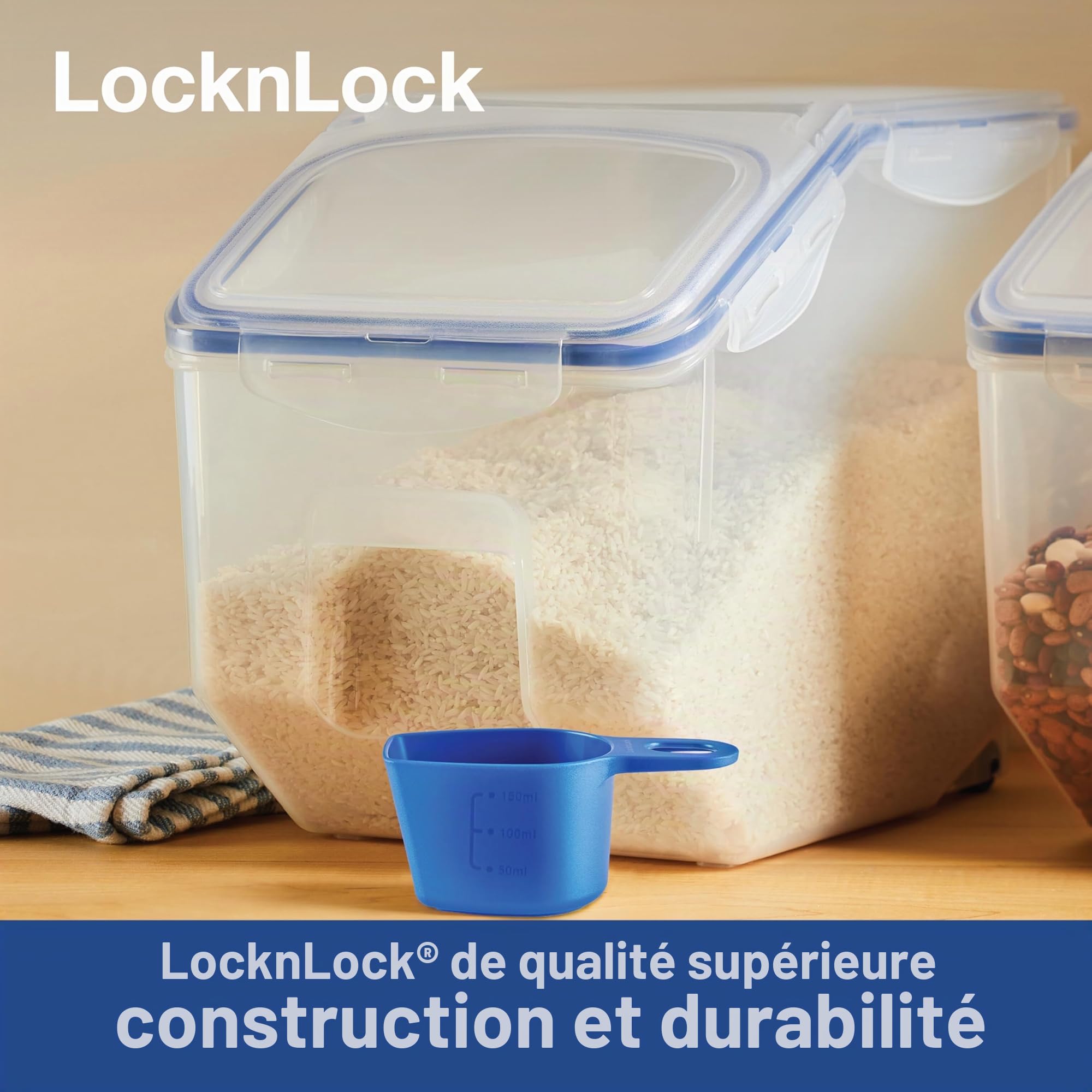Lock & Lock HPL510 Boite de conservation multi-fonctions Kitchen Caddy 12 l