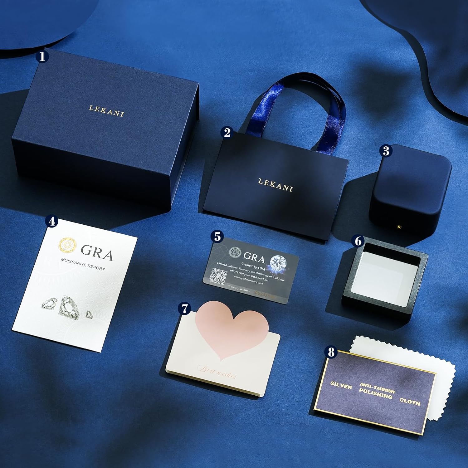 Moissanite Pendant Necklace for Women 925 Sterling Silver 1 Carat Moissanite Necklace Anniversary Wedding Valentines Gifts for Women Her Girlfriend Mom Wife - Image 6